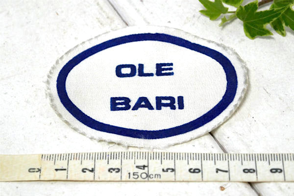 OLE BARI ヴィンテージ USA　プリントワッペン　デッドッストック　未使用　ファッション