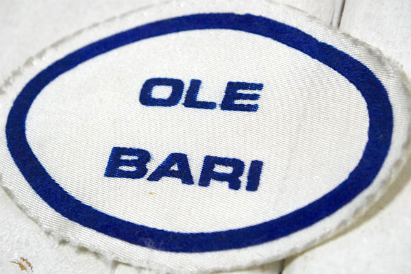 OLE BARI ヴィンテージ USA　プリントワッペン　デッドッストック　未使用　ファッション