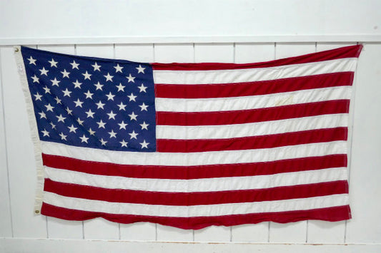 1960's Valley Forge Flag Co 50星 コットン100% ヴィンテージ 星条旗 アメリカンフラッグ 旗 USA