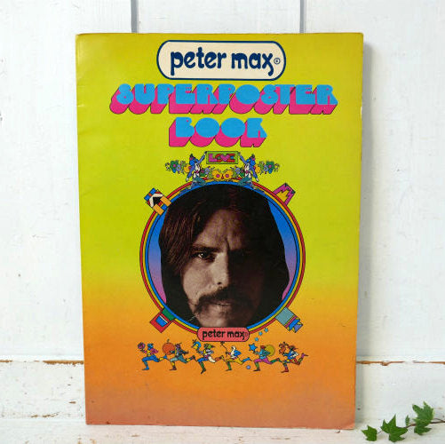 PETER MAX ピーターマックス SUPER POSTER BOOK 70's ヴィンテージ ポスターブック 本 アート USA