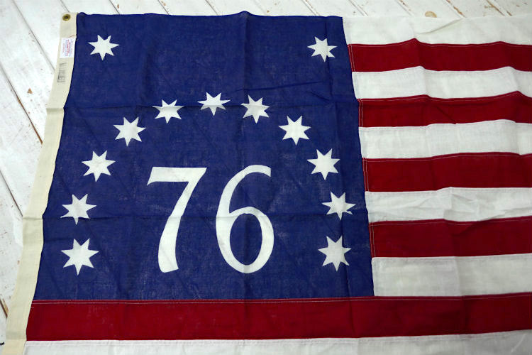 VALLEY FORGE FLAG CO 特大 13星 76 デッドストック ヴィンテージ ベニントン フラッグ アメリカ国旗 アメリカンフラッグ 旗 USA