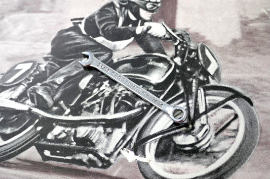 クラフトマン DIY ヴィンテージ 13/64 CRAFTSMAN-V- 7/32 コンビネーションレンチ スパナ 工具・ガレージ 工業系 キーホルダー アメ車