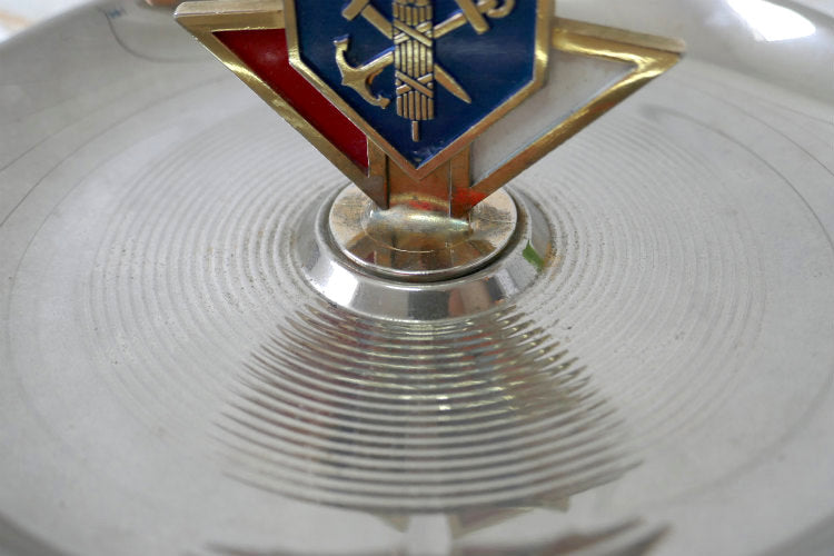 Knights of Columbus コロンブスの騎士団 クロム製 ヴィンテージ 灰皿 アシュトレイ 小物入れ USA