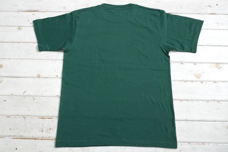 First Trip Surf All Day ファーストトリップ カレッジロゴ  グリーン 緑 オリジナル Tシャツ 新