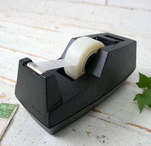 Scotch スコッチテープ リフト型 ブラック ヴィンテージ テープカッター テープディスペンサー USA