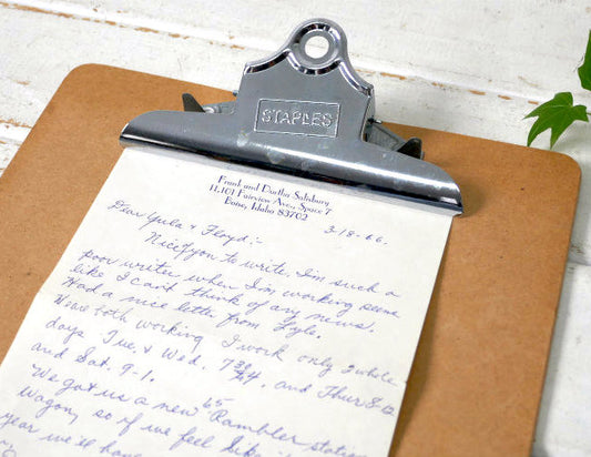 STAPLES クリップボード 文房具 バインダー 工業系 ステーショナリー オフィス雑貨 US