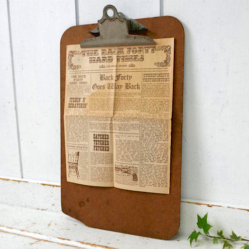 USA オールド 文房具 OLD クリップボード・バインダー・工業系・ステーショナリー・オフィス