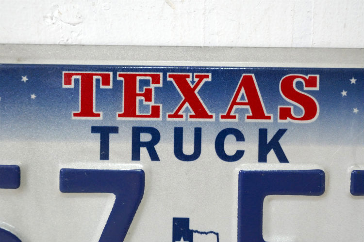 テキサス州 TRUCK トラック ヒューストン NASA スペースシャトル USA ナンバープレート