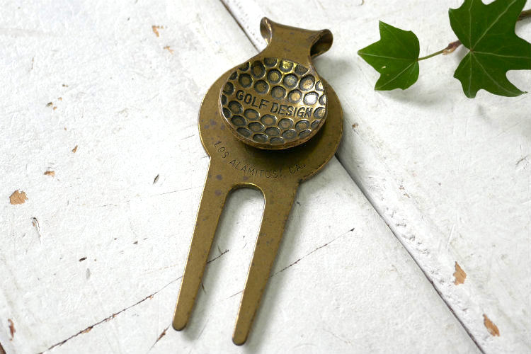 ゴルフ用品 アクセサリー JIMMY Mchugh LAWYER ヴィンテージ グリーンフォーク カリフォルニアGOLF DESIGN LOS ALAMITOS CA アドバタイジング USA