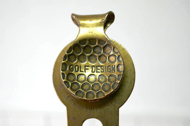 ゴルフ用品 アクセサリー JIMMY Mchugh LAWYER ヴィンテージ グリーンフォーク カリフォルニアGOLF DESIGN LOS ALAMITOS CA アドバタイジング USA