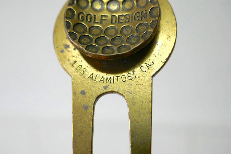 ゴルフ用品 アクセサリー JIMMY Mchugh LAWYER ヴィンテージ グリーンフォーク カリフォルニアGOLF DESIGN LOS ALAMITOS CA アドバタイジング USA