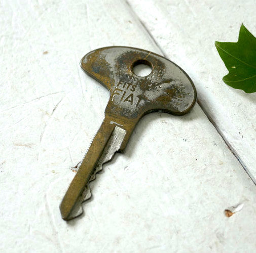 フィアット key イタリア車 1970’s FITS FIAT 鍵 Taylar U.S.A ビンテージ・自動車キー モーター系