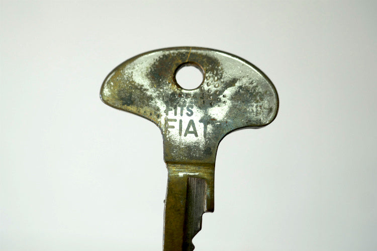 フィアット key イタリア車 1970’s FITS FIAT 鍵 Taylar U.S.A ビンテージ・自動車キー モーター系