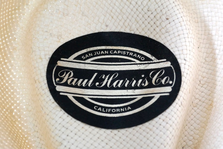 Paul Harris Co カリフォルニア ヴィンテージ ハット パナマハット カウボーイハット 帽子 USA