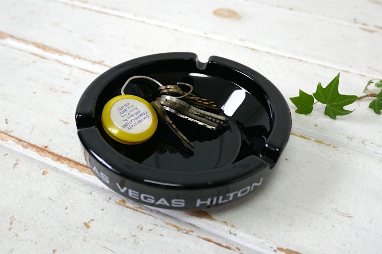 Las Vegas Hilton ラスベガス ヒルトン カジノ 70's ヴィンテージ 灰皿 アシュトレイ アドバタイジング USA