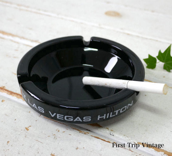 Las Vegas Hilton ラスベガス ヒルトン カジノ 70's ヴィンテージ 灰皿 アシュトレイ アドバタイジング USA