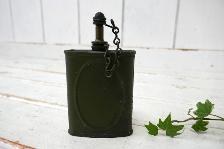 ミリタリー アーミーグリーン WWII チェーン付き ヴィンテージ オイル差し オイラー 油差し USA