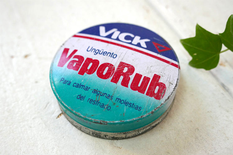 VICK VapoRub ヴェポラッブ  ヴィンテージ ブリキ缶 アメリカンビンテージ