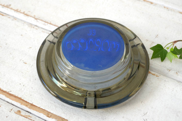 ラスベガス EL MOROCCO カジノ ホテル ガラス製 灰皿 ヴィンテージ アドバタイジング アシュトレイ