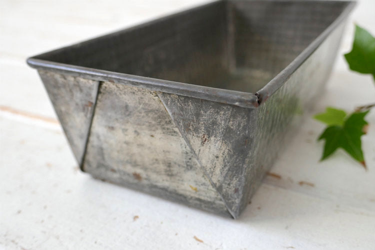 OVENEX EKCO NO.2 ティン製 ヴィンテージ ケーキモールド 焼型 ベーキングティン パウンドケーキ 菓子型 ローフパン USA