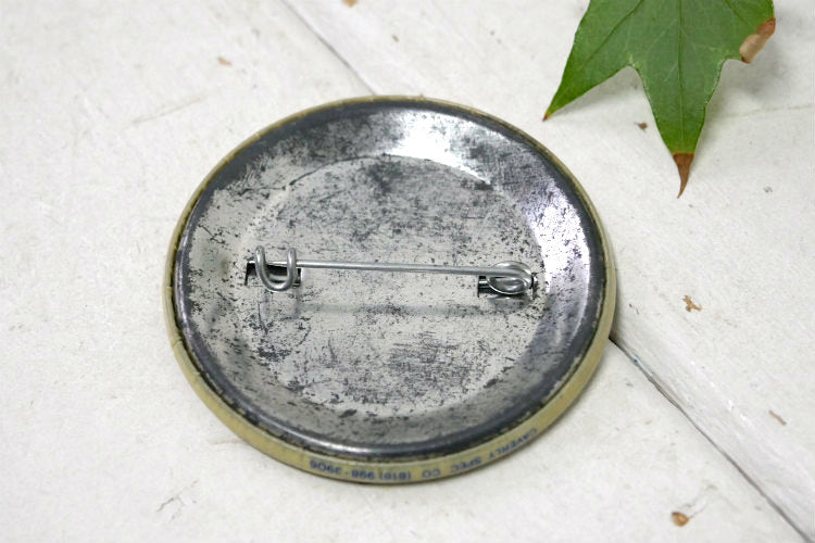 アメリカ UNION 労働組合 Local 250 PIPE FITTERS JOB STEARD A.F.L. C.L.O  ヴィンテージ 缶バッジ USA