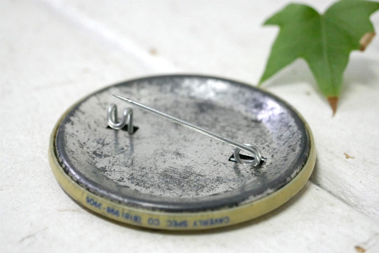 アメリカ UNION 労働組合 Local 250 PIPE FITTERS JOB STEARD A.F.L. C.L.O  ヴィンテージ 缶バッジ USA