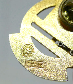 アメリカ UNION ロサンゼルス 労働組合 溶接工 記念品 ピンバッジ アドバタイジング カリフォルニア州旗 デザイン アクセサリー 250 STEAMFITTERS LA REFRIGERATION FITTERS