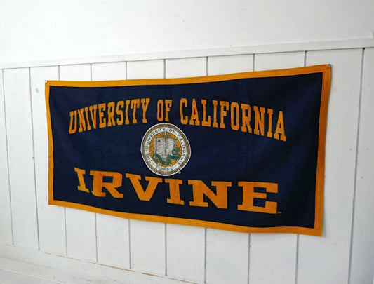 カリフォルニア大学 University of California Irvine BIGサイズ UCアーバイン Collegiate Pacific フェルト ヴィンテージ バナー フラッグ