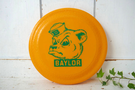 Baylor Bears ベイラー ベアーズ 大学 アメフト スポーツ イエロー デッドストック ヴィンテージ フリスビー 大学グッズ USA