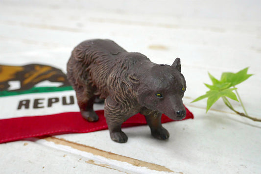 Germany ドイツ製 熊 クマ グリズリー BEAR ベア 樹脂製 ヴィンテージ フィギュア オブジェ 置物 ドール インテリア