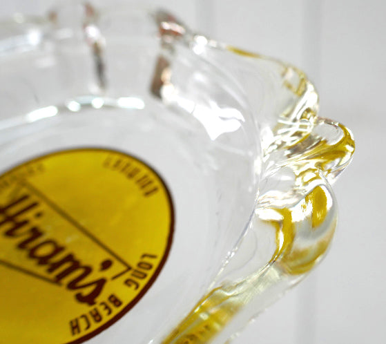 Hiram's 老舗スーパーマーケット ロサンゼルス 1950s ミッドセンチュリー ヴィンテージ アドバタイジング 灰皿 アシュトレイ USA