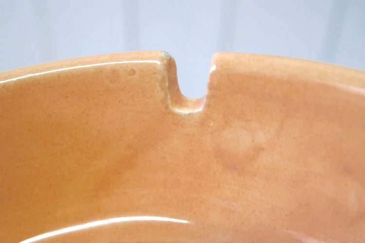 HANSEN-LYNN サーモンピンク 陶器製 BURBANK ヴィンテージ  航空機  ARMY アドバタイジング 灰皿 アシュトレイ USA