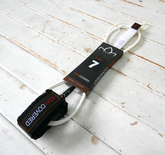 USA ステイカバード STAY COVERED カリフォルニア 7' COMP マットホワイト サーフィン リーシュコード USA