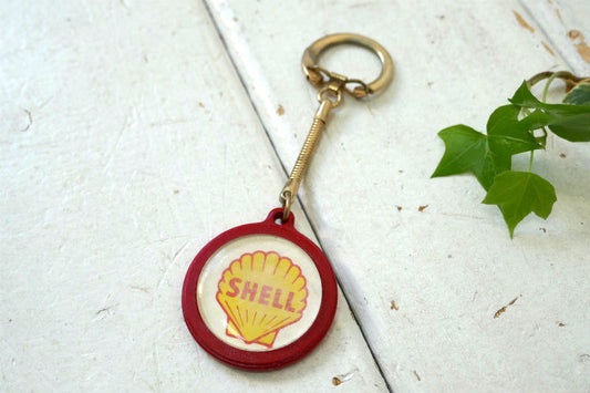 シェル SHELL オイルカンパニー アメリカ 石油会社 アドバタイジング ヴィンテージ キーホルダー NY
