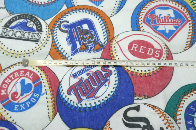 MLB メジャーリーグ チームロゴ 野球ボウル ユーズドシーツ ベッドシーツ フラットタイプ USA