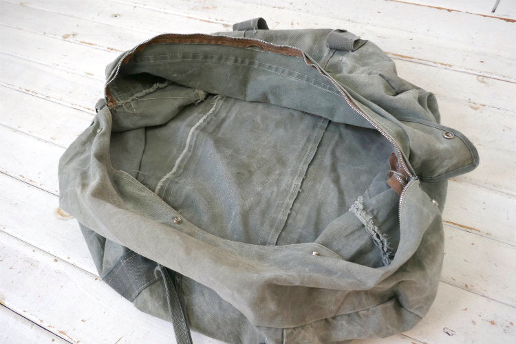 ミリタリー グリーン 米軍 ビンテージ フライヤーズ キットバッグ ボストンバッグ かばん USA