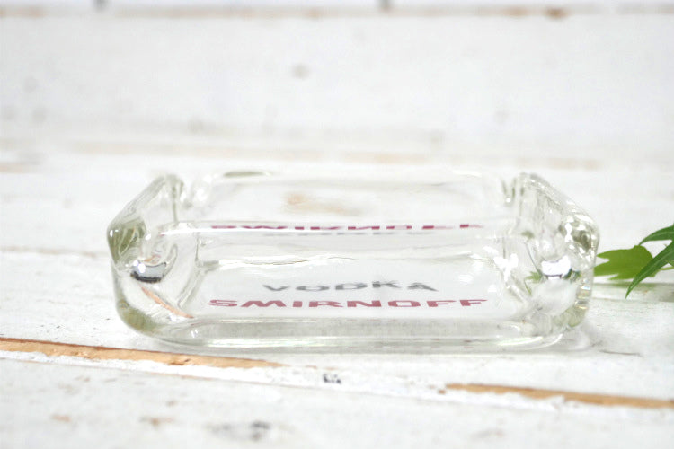 VODKA SMIRNOFF ウォッカ スミノフ ヴィンテージ アドバタイジング 灰皿 デッドストック アシュトレイ ノベルティグッズ ドリンク