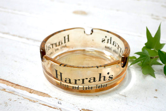 Harrah's レイク・タホ USA ハラーズ ヴィンテージ アドバタイジング 灰皿 アシュトレイ カジノ ホテル