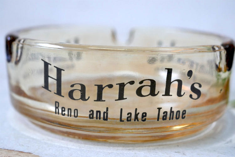 Harrah's レイク・タホ USA ハラーズ ヴィンテージ アドバタイジング 灰皿 アシュトレイ カジノ ホテル