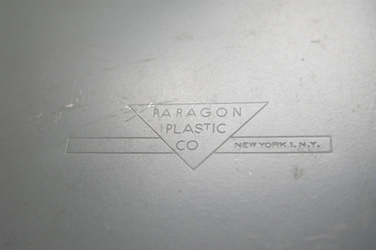 Paragon Plastic NY メタル製 クリップ付き インダストリアル ロール式 ヴィンテージ レシート　メモホルダー メモパッド  ペーパーディスペンサー USA