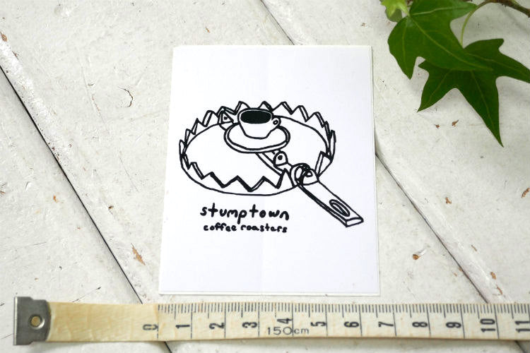 シアトル発 stumptown coffee roasters スタンプタウン・コーヒー・ロースターズ ステッカー  カフェ USA