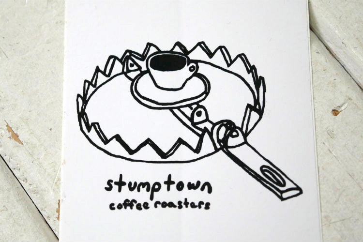 シアトル発 stumptown coffee roasters スタンプタウン・コーヒー・ロースターズ ステッカー  カフェ USA