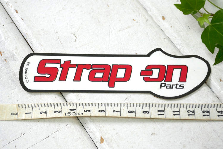 Strap on Parts  Dementia ストラップ オン パーツ ステッカー USA デッドストック ステッカーチューン