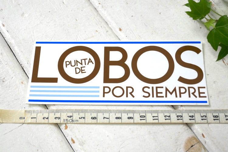 LOBOS POR SIEMPRE PUNTA DE 限定 ステッカー パタゴニア プント デ ロボス ポル シエンプレ