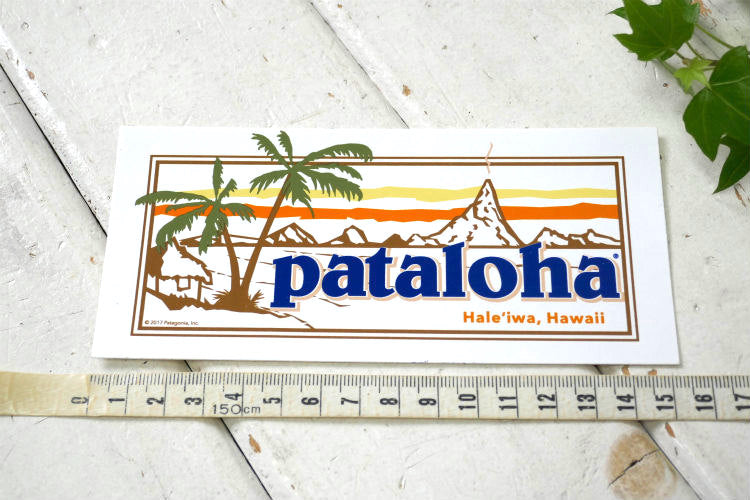 Pataloha Sign Pataloha パタロハ Hale'iwa,Hawaii ハレイワ ハワイ ステッカー パタゴニア 非売品 USA サーフィン ノースショ ...