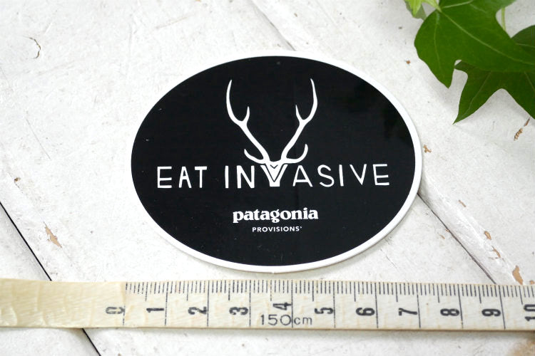 EAT INVASIVE パタゴニア PATAGONIA ステッカー USA アウトドアブランド