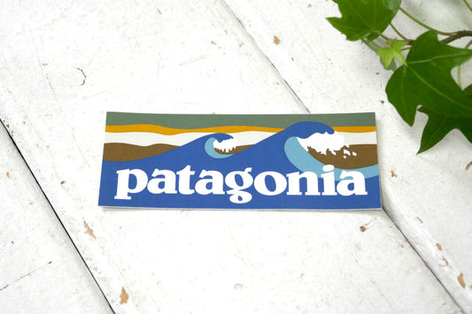 パタゴニア patagonia 波 ステッカー アウトドア サーフィン USA カリフォルニア