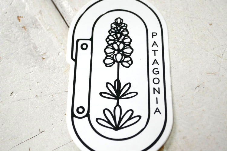 パタゴニア PATAGONIA  Clean Climb Bloom クリーンクライムブルーム  花 ステッカー カリフォルニア USA アウトドアブランド