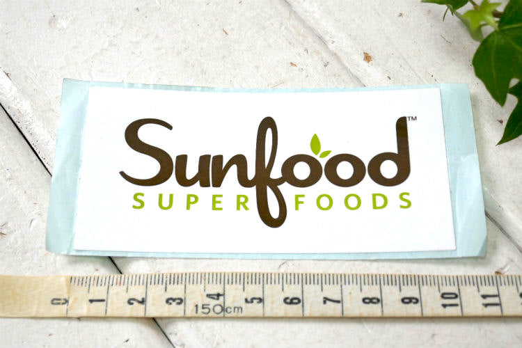 Sunfood SUPER FOODS オーガニック サンフード スーパーフード ステッカー カリフォルニア州 サンディエゴ