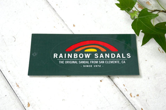 カリフォルニア サンクレメンテ RAINBOW SANDALS SINCE 1972 レインボーサンダル オリジナル ステッカー USA